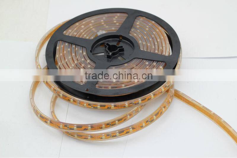 DC 12V or 24V flexible waterproof led strip IP68 3528 silicone tube resin filled