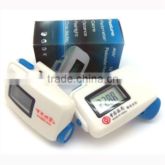 ABS Acrylic usb recharge pedometer PDM-817