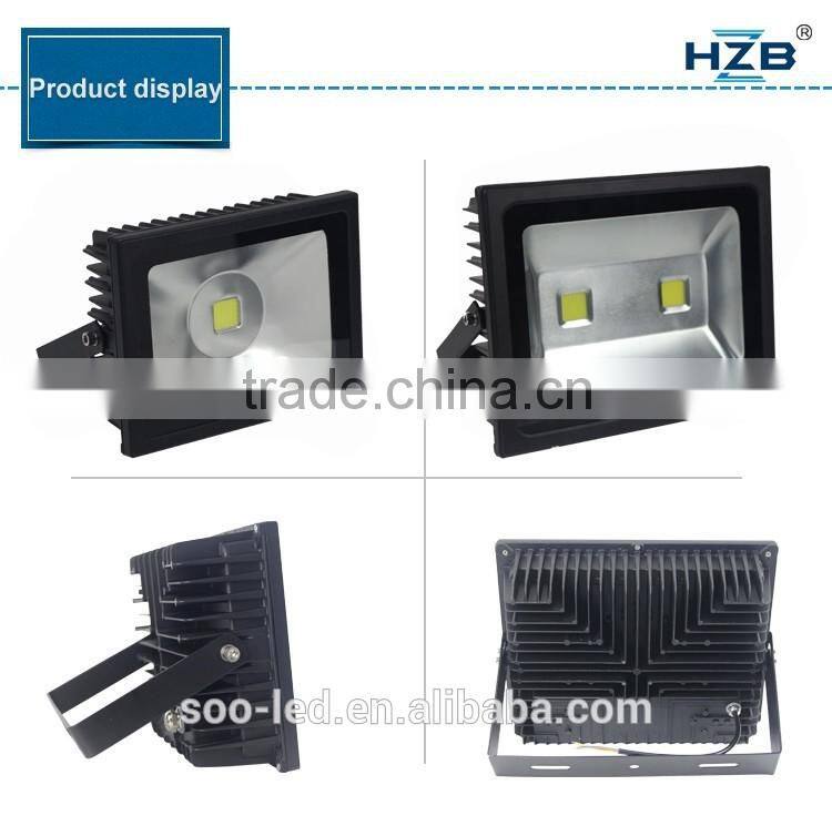 Aluminum parking lot pathway 70w led flood light