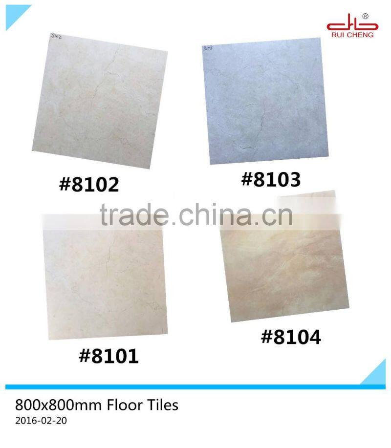 Fujian Ruicheng new arrival 800x800mm Candy glazed floor tile