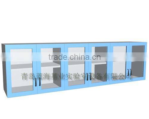 wall cupboard with glass doors