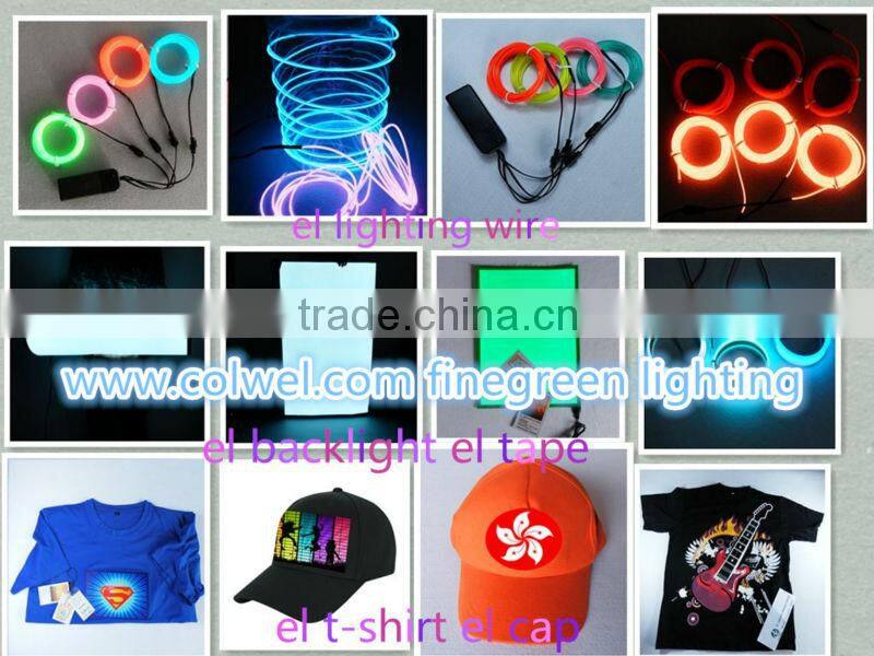 pupular el car sticker/equaliser el car sticker/el flashing car sticker,high quantity