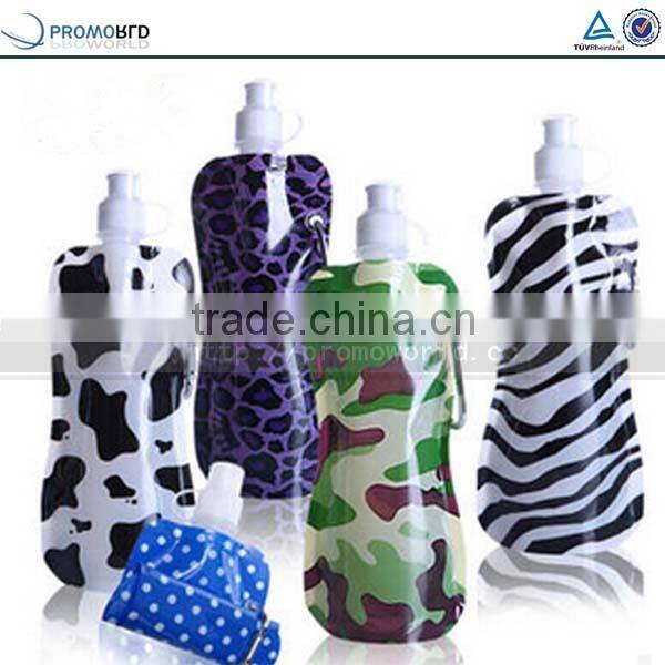 Foldable promotion cheap sports bottles