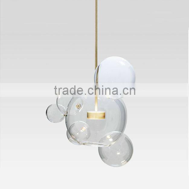 Forest white glass chandelier lamp LED chandelier lighting for Interior Design & Wedding Decoration