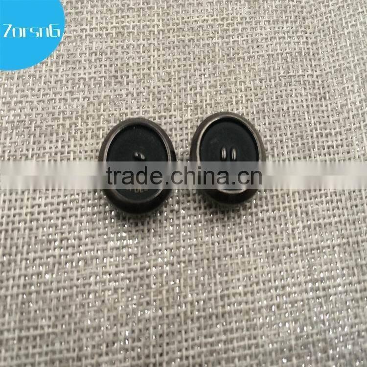 Decorative light gold metal with color enamel cover press button for clothing, plastic buttons for craft