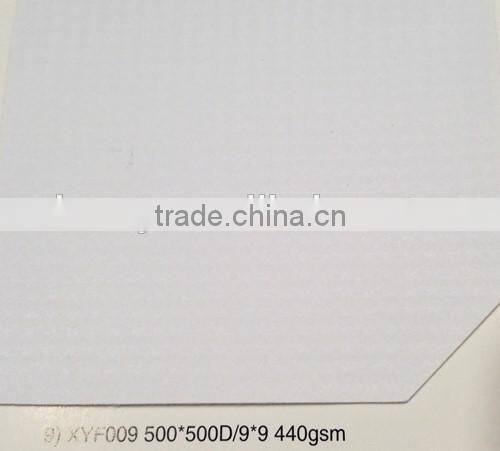 440gsm PVC flex banner hot laminated frontlit 3.2m 5m