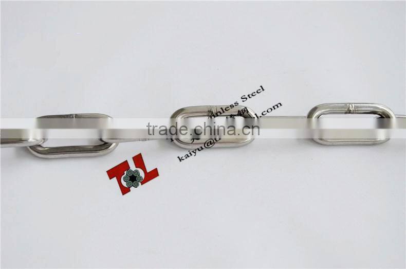 304 316 Stainless Steel Japanese Standard Link Chain with diameter 14mm