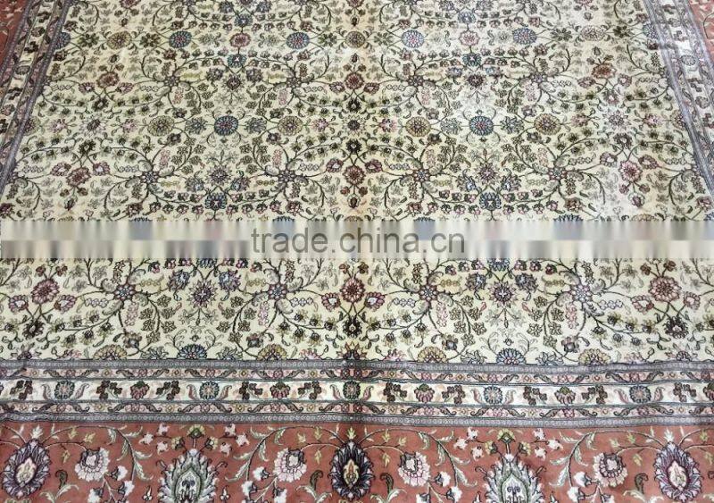 handmade silk carpet rug for sale