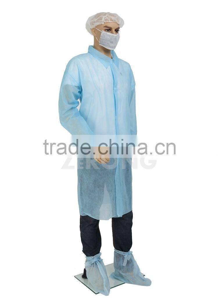 Hot sell!Collar disposable body suit work breathable coveralls
