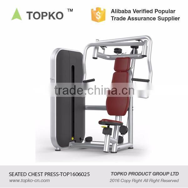 TOPKO Indoor Fitness Gym equipment Body Fit Seated Chest Press Machine