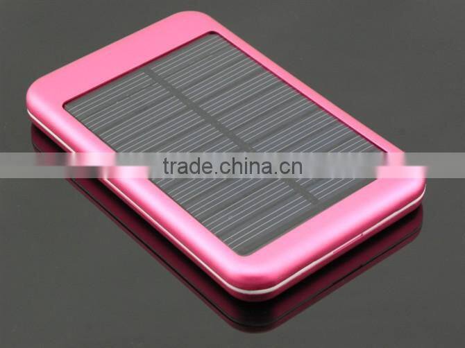Newest 5000mAH Solar Charger for mobile phone, smart phone and various digital devices