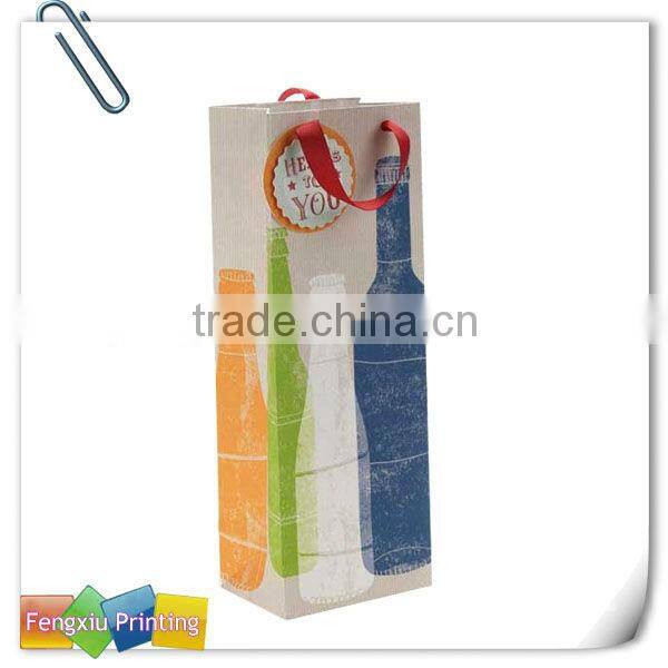 Paper Wine Bag with Handle