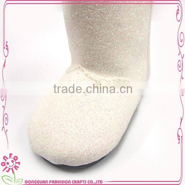 18'' doll boots PU shinning material doll shoes wholesale 18 inch