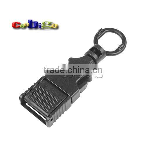 Plastic Strap Rotating Buckle for Business Job ID Card Badge Holder #FLC436-1B/2B