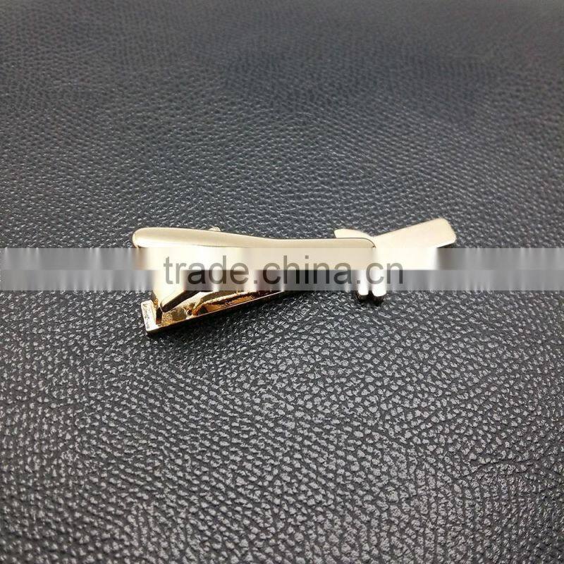 Unique promotional metal tie pin with custom logo