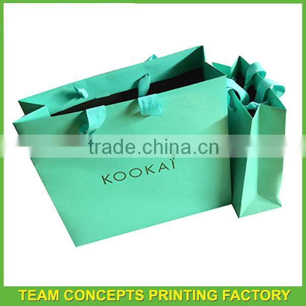 Designer branded custom laminated paper bag