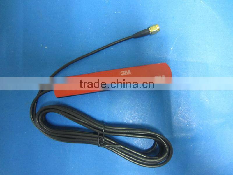 Antenna 433MHz 3dbi GSM GPRS SMA male plug patch antenna 3M RG174 cable UHF VHF FPV