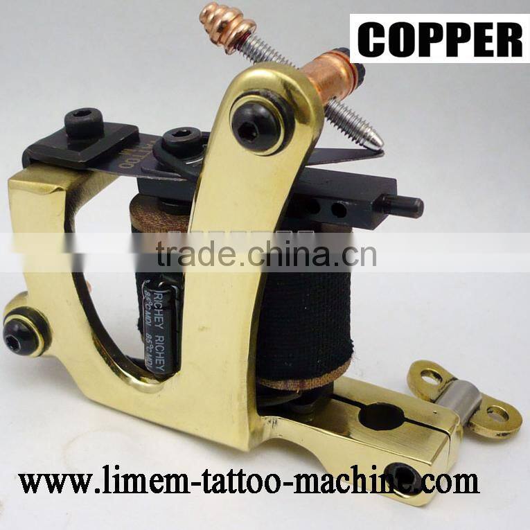 New Style Pure Copper frame Professional Tattoo Machine handmade gun