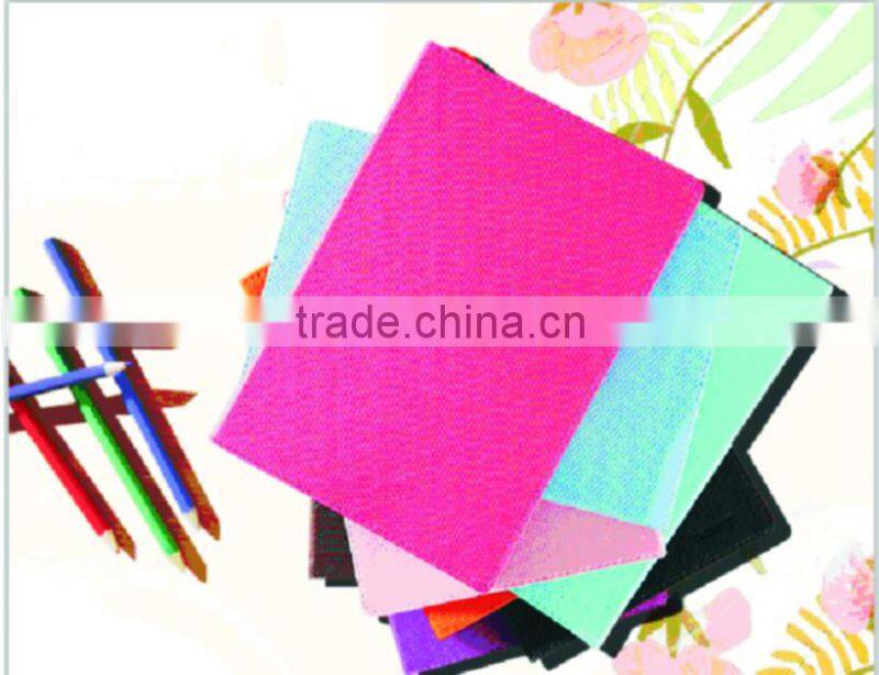 Customized notebooks High quality PU cover,Color edge notebook Notebook diary With Foil Printing, Free Shipping