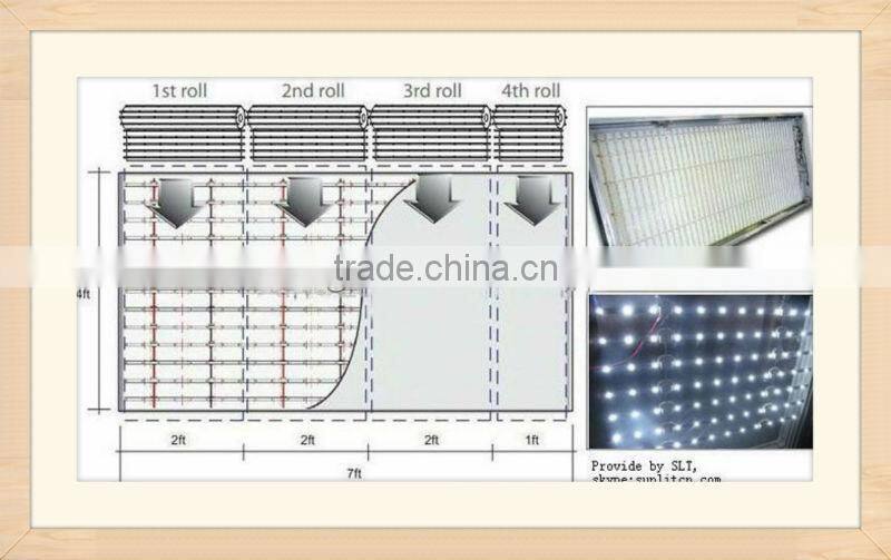 SL-BM010-960 Epistar Chip SMD 2835 white LED module(10000-14000K,210LM/strip)