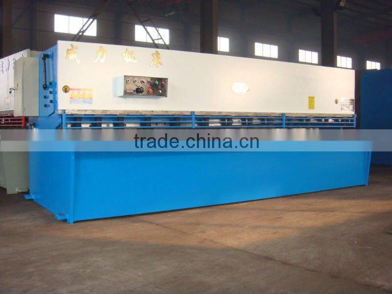 QC12Y-6X2500 Chennai steel plate shearing machine