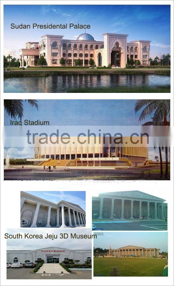 China Supply For Outdoor Decorative GRC Pillars