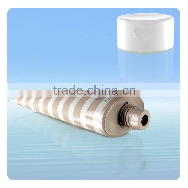 Large Oval Plastic Cosmetic Tubes for Body Scrub