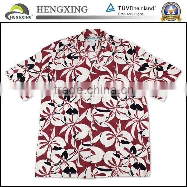 2015 Floral Hawaiian custom t-shirt for men