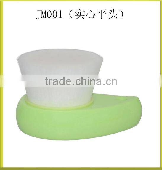 Fashion design facing cleanning brush cleaning tool brush with different shapes of brush
