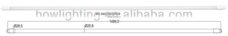 22w fluorescent lamp led t8 tube