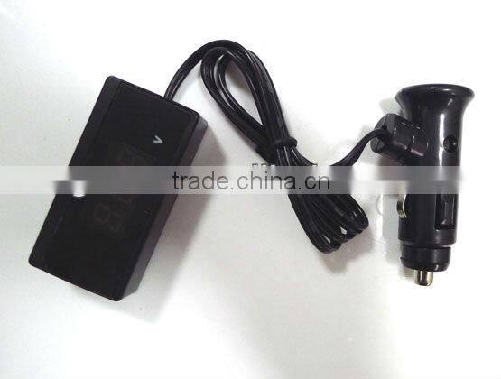 DC 12V/24V Red LED Digital Car truck Volt Meter Vehicle Battery Voltage tester