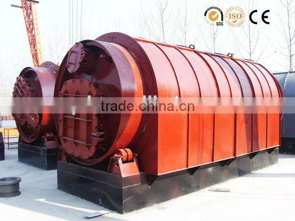 65% oil extraction plastic to oil plant pyrolysis plant