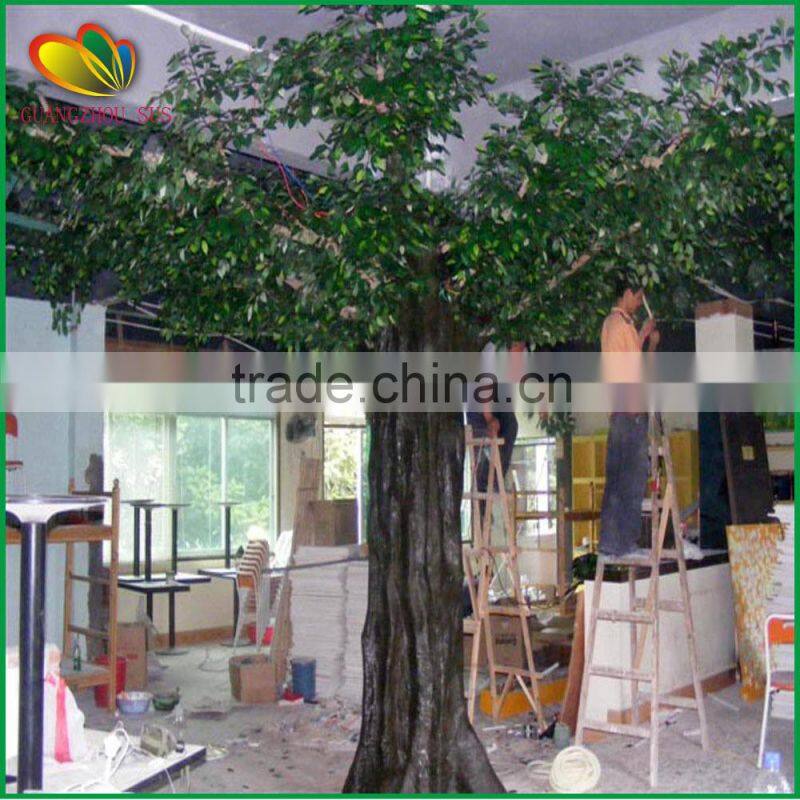 wholesale artificial trees fiber banyan ficus tree