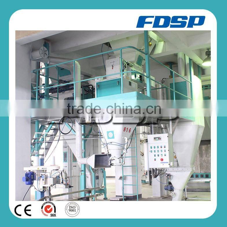 High Efficiency 1-2TPH Animal Feed Mill