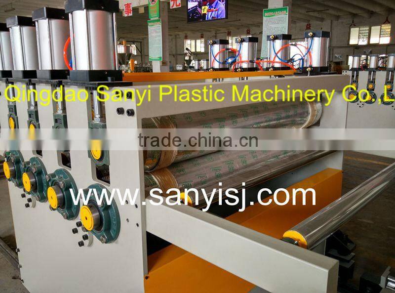 PVC Plastic floor panel making machine
