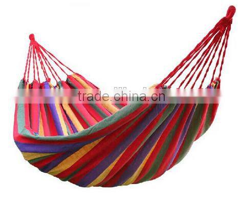 promotional outdoor equipment canvas hammock
