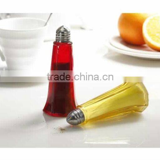 4pcs/set cruet bottle glass spice storage jars