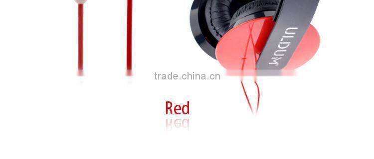 ULDUM TPE wired Headset with 3.5mm double jack DJ headphones