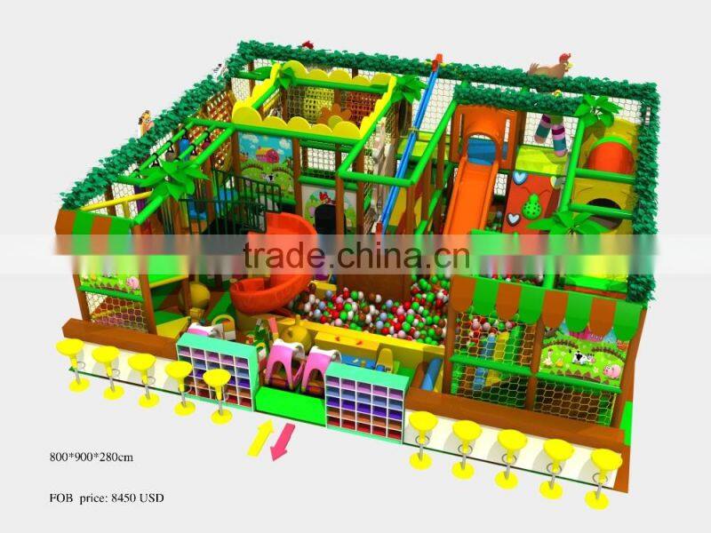 2016 children indoor soft playground equipment
