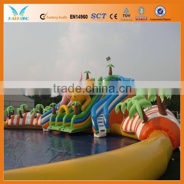 Hot sale Inflatable Water Park Equipment, Giant Inflatable Water Park for commercial