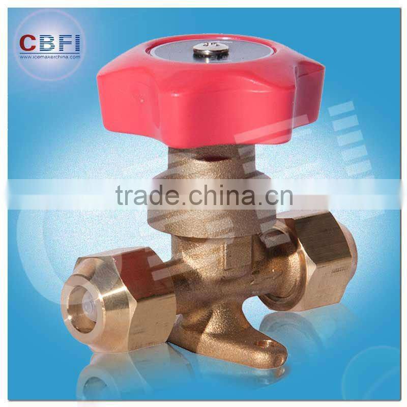 Electric containerized block ice maker for African areas