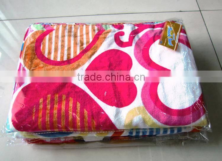 AZO FREE dyes reactive printed Cheap promotional towel of prompt goods