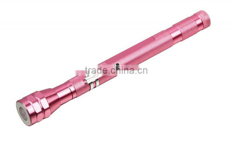 3 LED Telescopic Extendable Flashlight