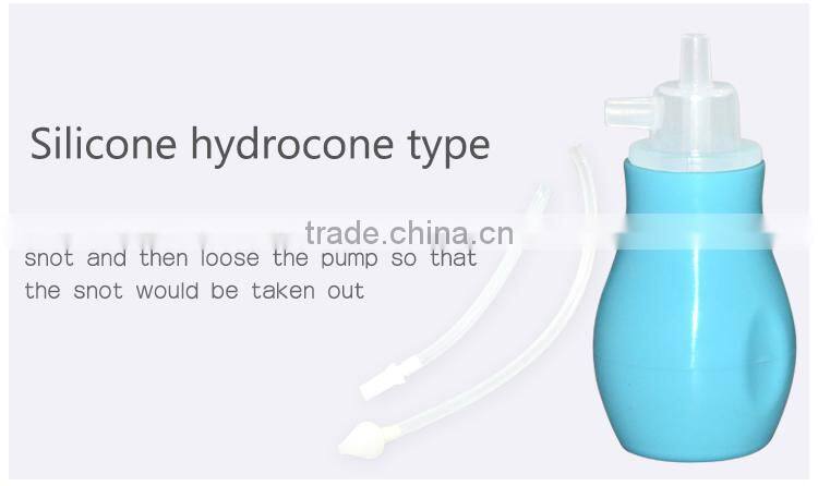 Newest soft silicone nasal aspirator for baby nasal aspirator