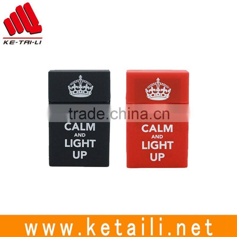Cheap High Quality Cigarette case/ cigarette box/silicone cigarette pack cover with custom printing