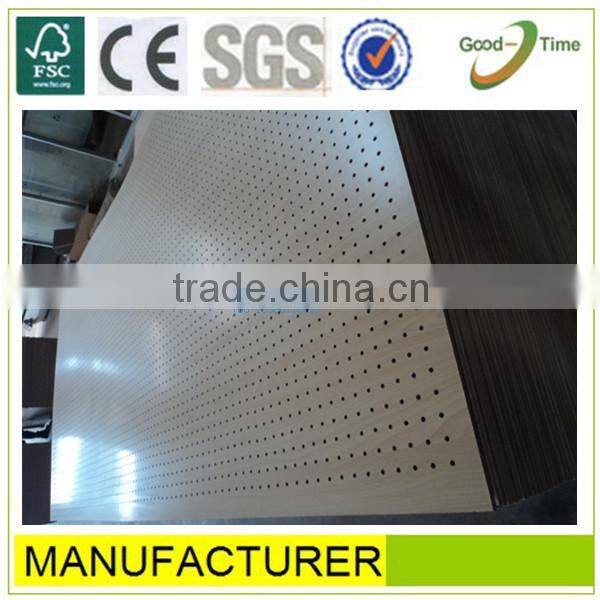 white melamined high quality perforated hardboard,beg hardboard