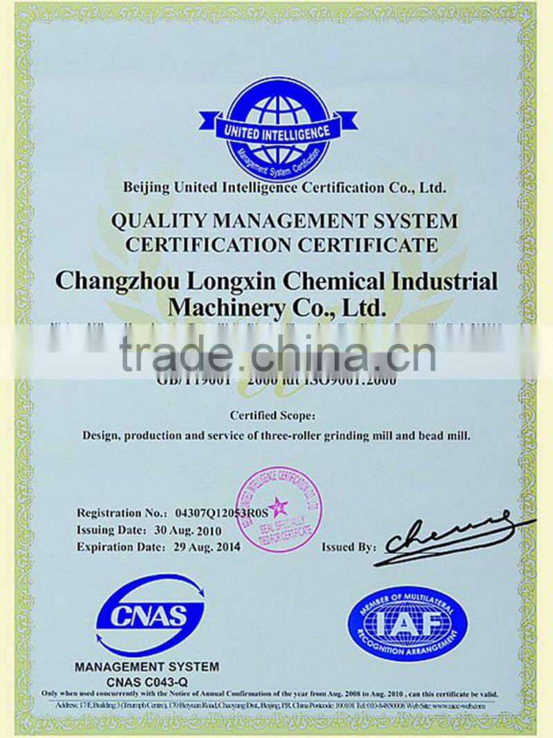 Japan TOYO same ink three roll mill