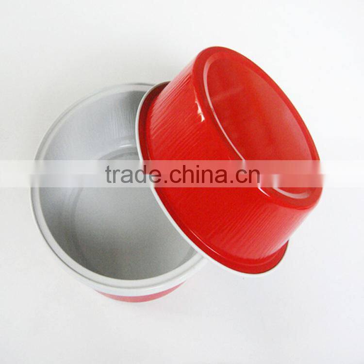 aluminum foil christmas pudding cup with lid in guangzhou
