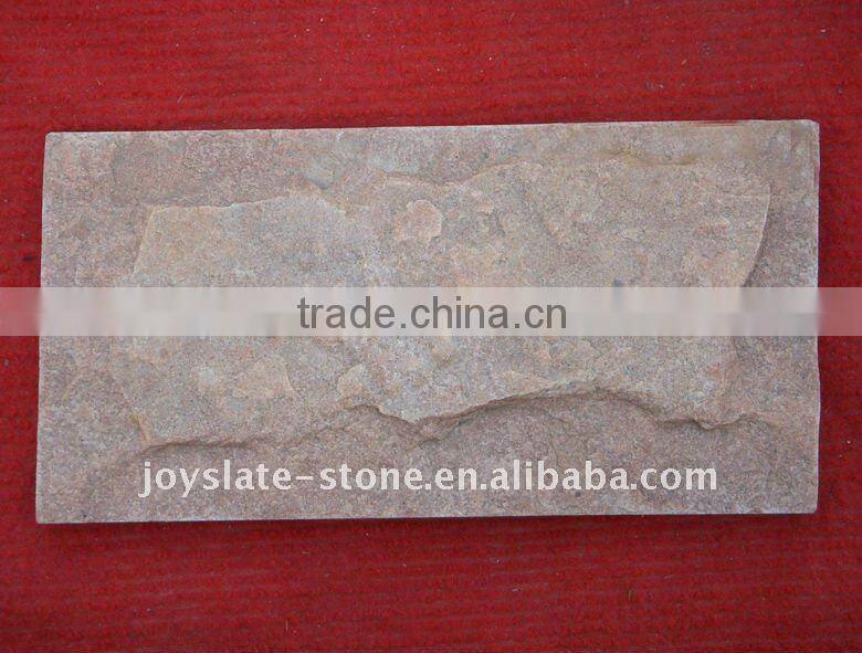 Natural Reddish Brown Sandstone Garden decoration Mushroom Stone/red slate tile