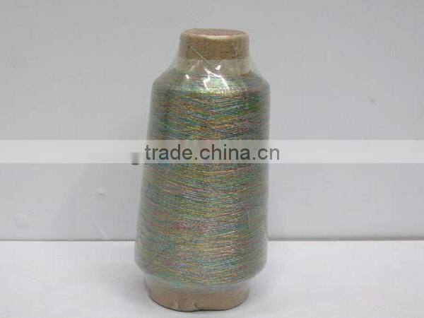 metallic 3 color Ms yarn